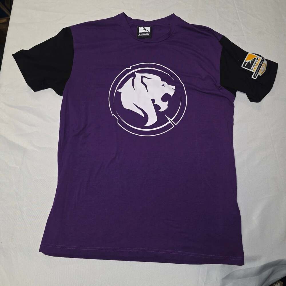 Overwatch League LA Gladiators Inaugural Season 2017-2018 Purple T-Shirt